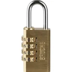 Brücke Pienrauta-Yhdistelmäriippulukko 30 Mm, Sanka 5 Mm, 4-koodinen