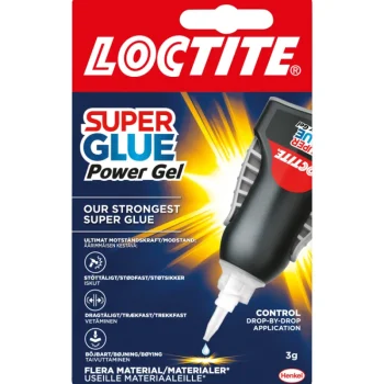 Loctite Liimat, Massat Ja Tasoitteet-Yleispikaliima Super Glue Power Gel Control 3g