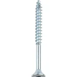 Brücke Naulat Ja Ruuvit-Yleisruuvi 5 X 60 Mm, Sinkitty, Uppokanta, 100 Kpl