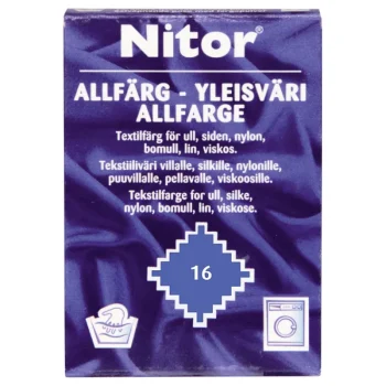 Nitor Pyykinkäsittelyaineet^Yleisväri 15 G 16 Kirkkaansininen