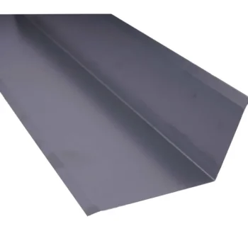 Keraplast Pihan Rakennusmateriaalit-Yläliityntäpelti 75+115, 108u00b0 Tummanharmaa, 1,25 M