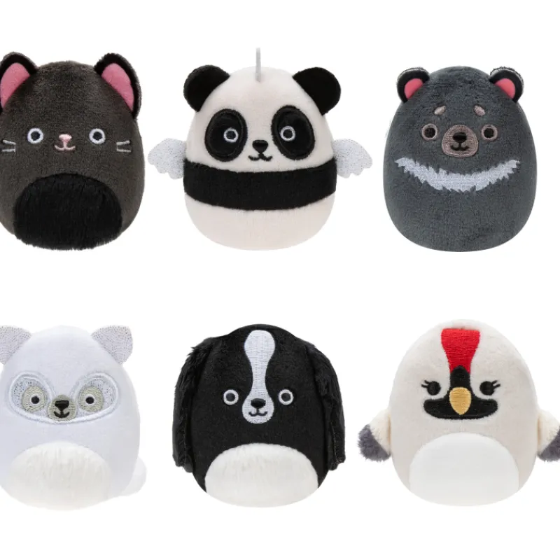 ylltyshahmo-ja-tarvikkeet-squi-MOAgAmBG-0.webp Squishville Sisälelut^Yllätyshahmo Ja Tarvikkeet 6 Kpl Black And White Squad