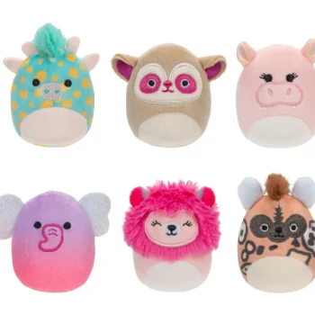 Squishville Sisälelut^Yllätyshahmo Ja Tarvikkeet 6 Kpl Safari Squad