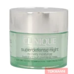 Clinique Ihonhoito^Yövoide, 50 Ml Superdefence For Very Dry To Dry Combination Skin